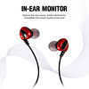 Monitoreo in ear Debra ER-102 2X Receptores