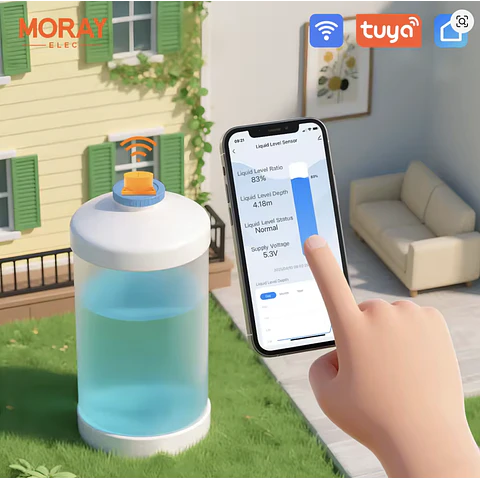 Sensor de Nivel de Agua Ultrasónico WiFi