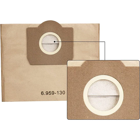 Pack 5 Bolsa Papel Rowenta