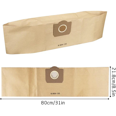 Pack 5 Bolsa Papel Rowenta