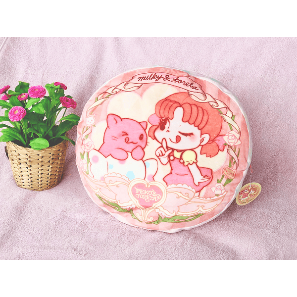 Toreba Exclusive - Toreba x Peko chan Rond Mochi Kussen