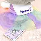 Grande peluche d'anniversaire de Sanrio Kuromi ♡