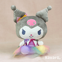 Pelúcia grande de aniversário Sanrio Kuromi ♡