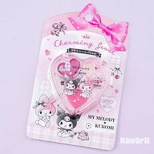 Sanrio Characters - My Melody and Kuromi Makeup Heart-shaped lip color and eyeshadow Palette