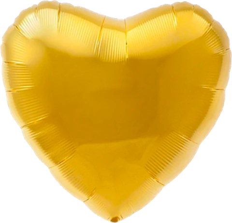 Globo Metálico Dorado