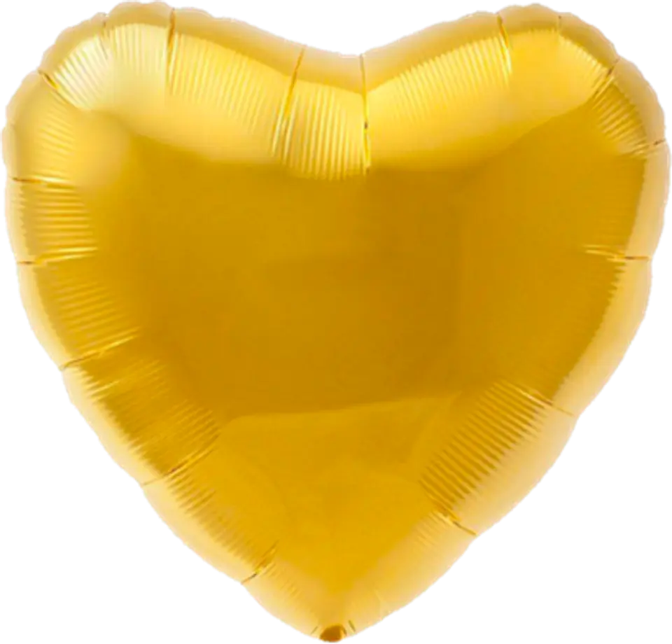 Globo Metálico Dorado 1
