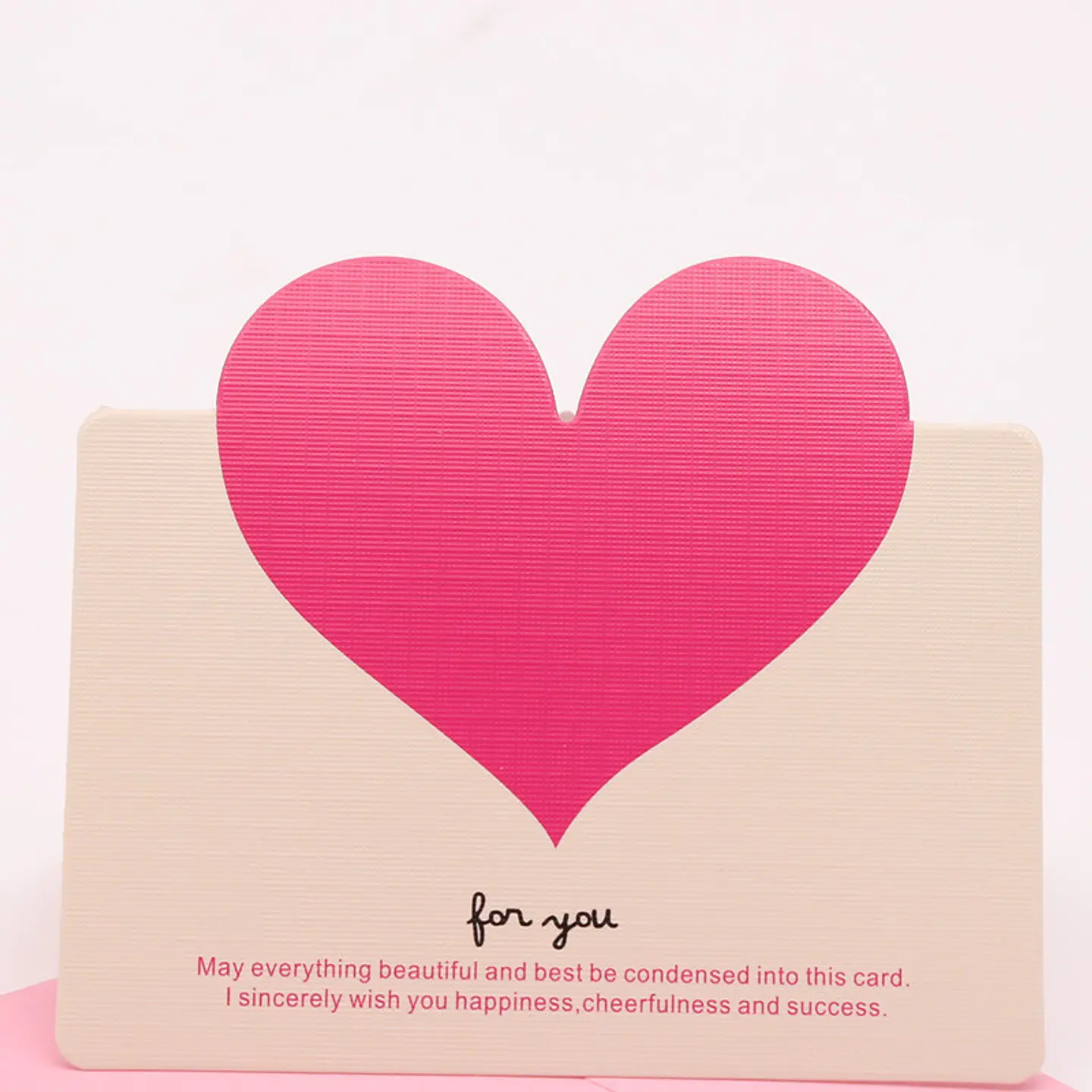 Tarjeta Dedicatoria de Corazón 3