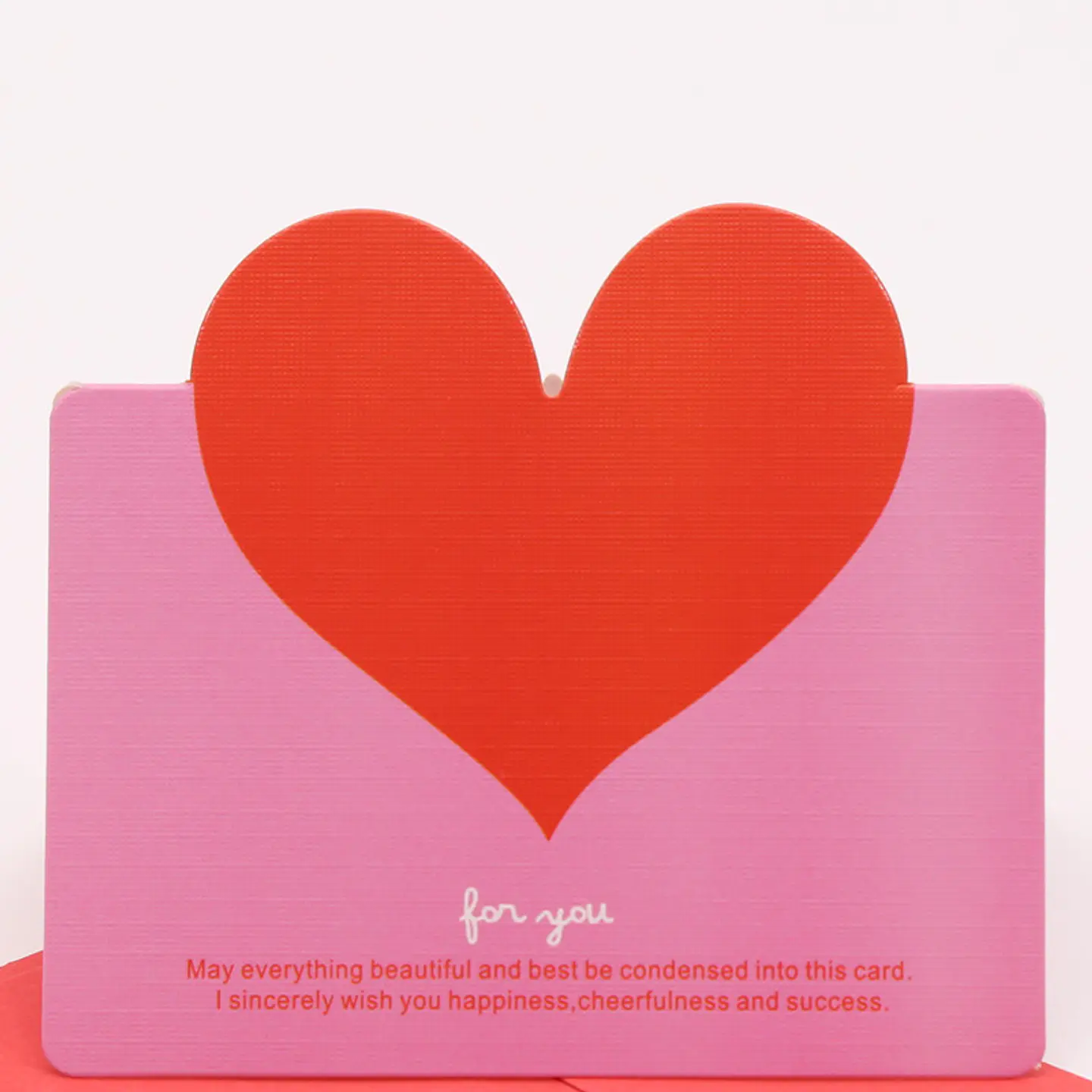 Tarjeta Dedicatoria de Corazón 4