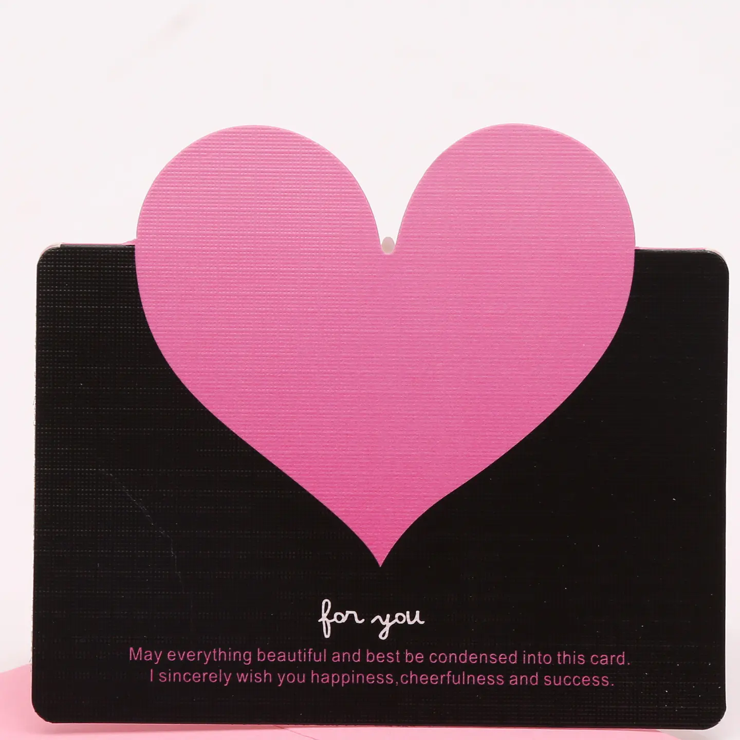 Tarjeta Dedicatoria de Corazón 6