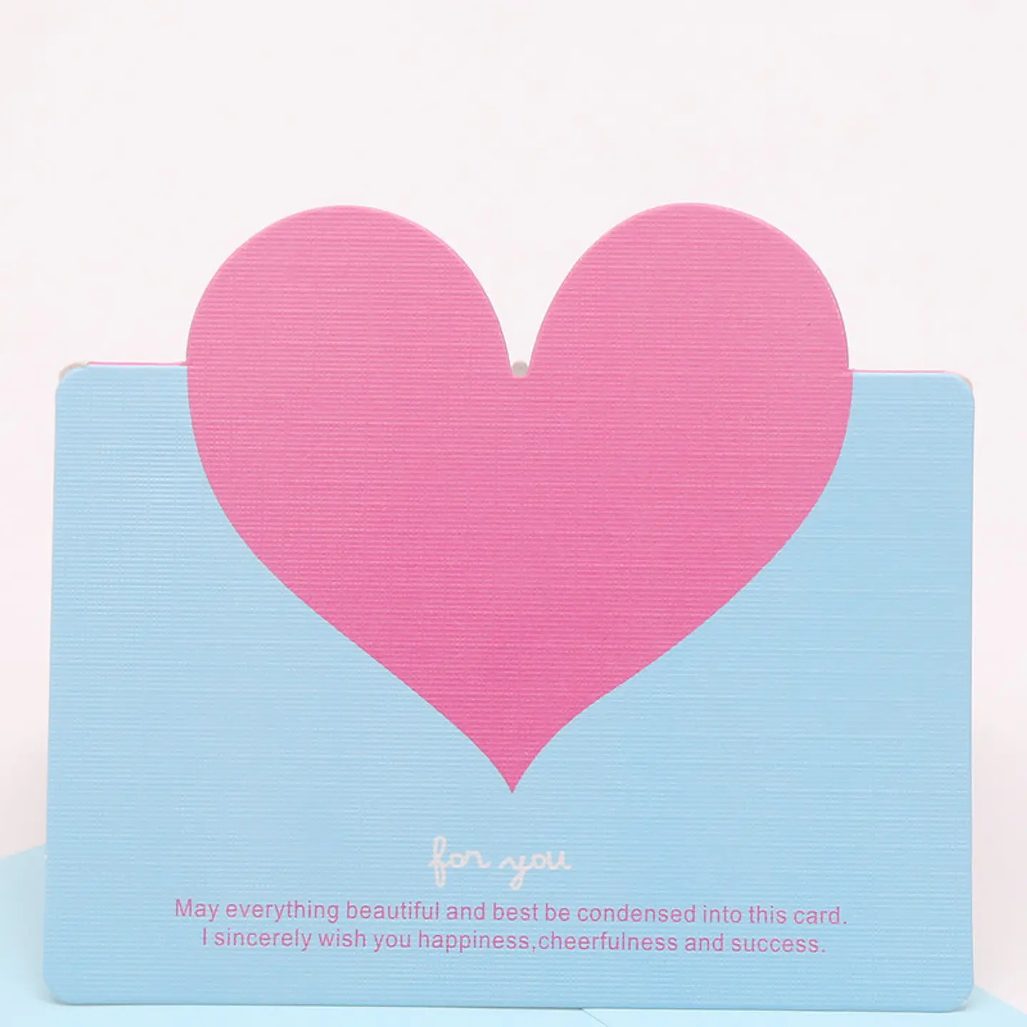 Tarjeta Dedicatoria de Corazón 7