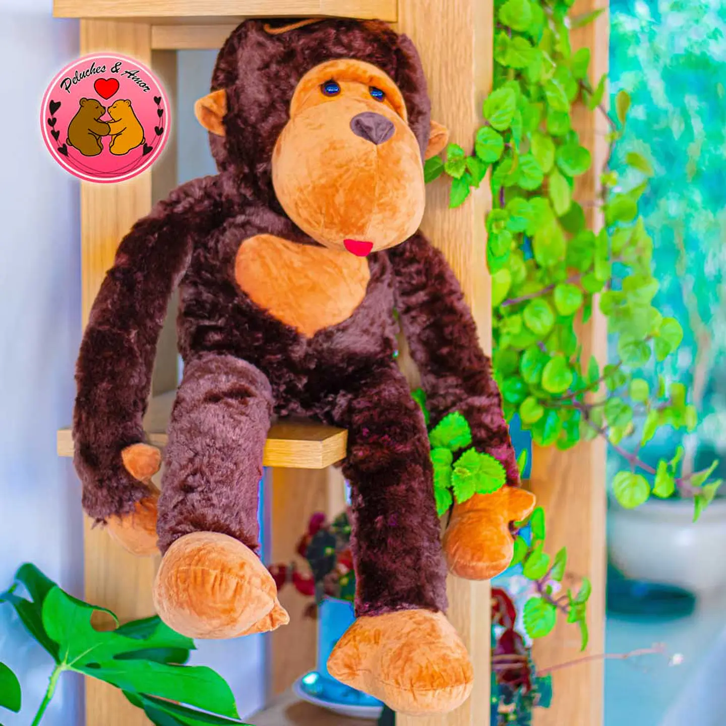 Peluche de Mono 80 CM 2