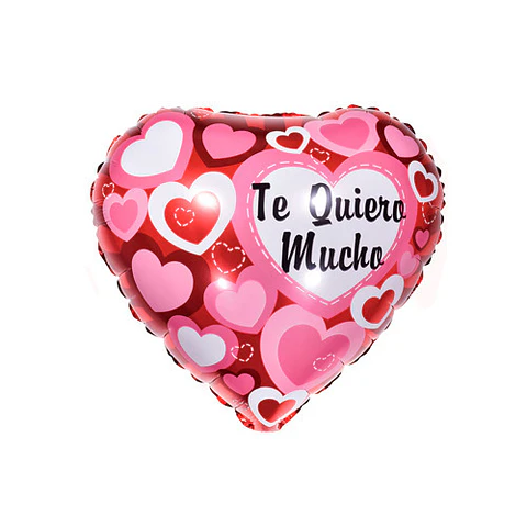 Globo Grande Te Quiero Mucho Rosado