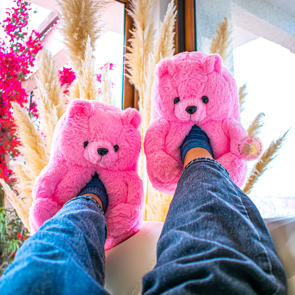Pantufla Osito Pink 1