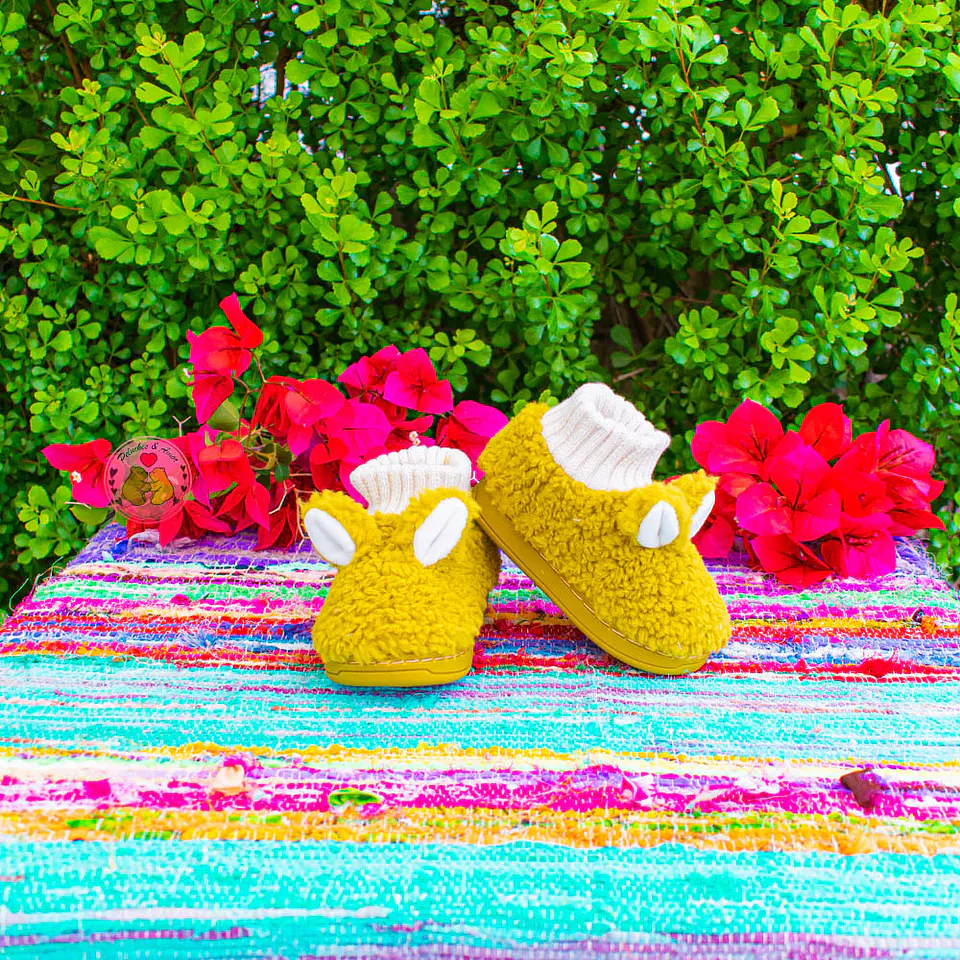 Pantufla Orejitas Yellow 1