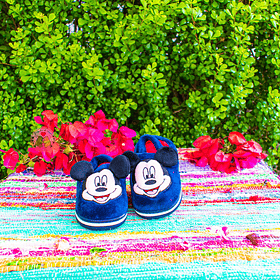 Pantufla Mickey Azul 2