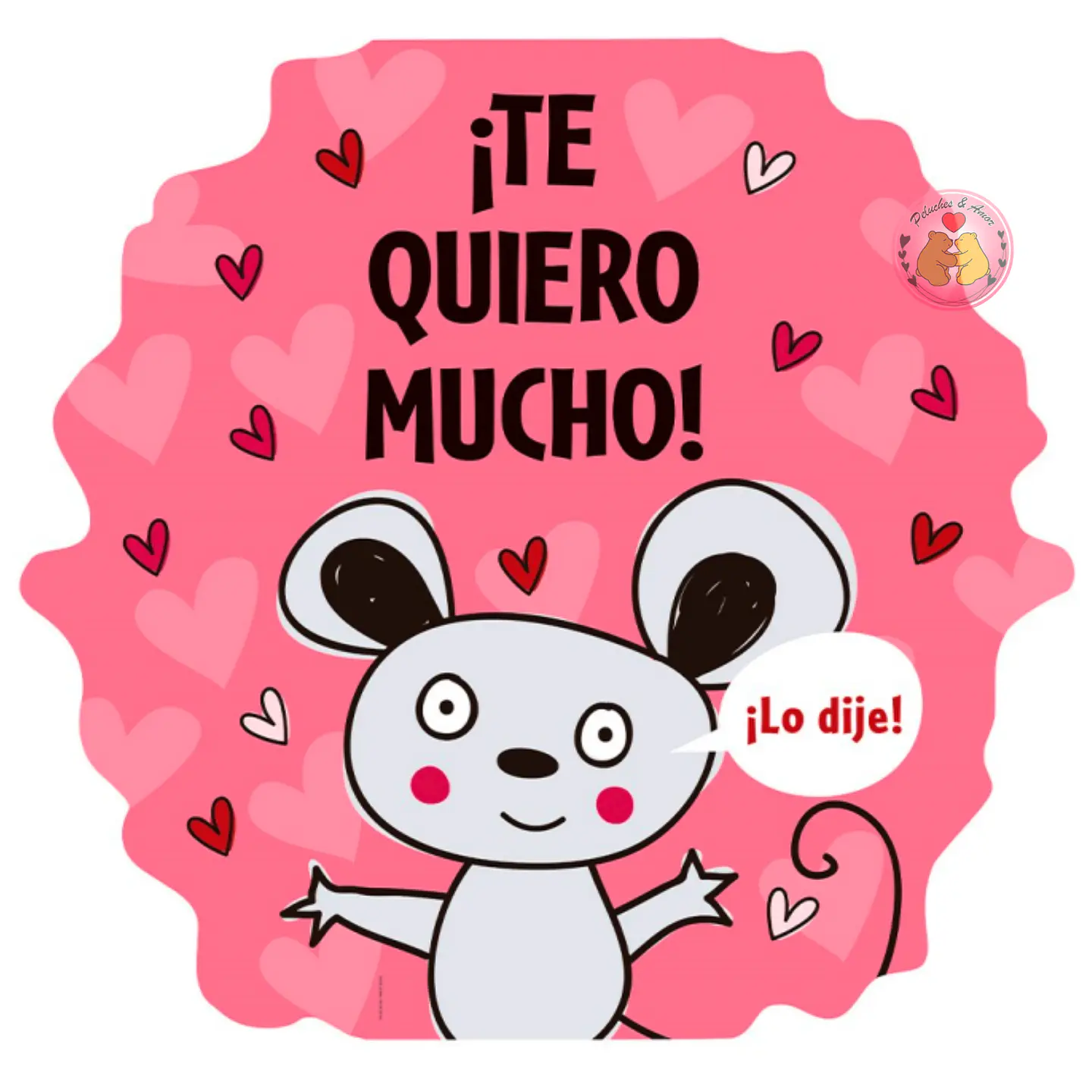 Tarjeta Dedicatoria Ratoncito 3