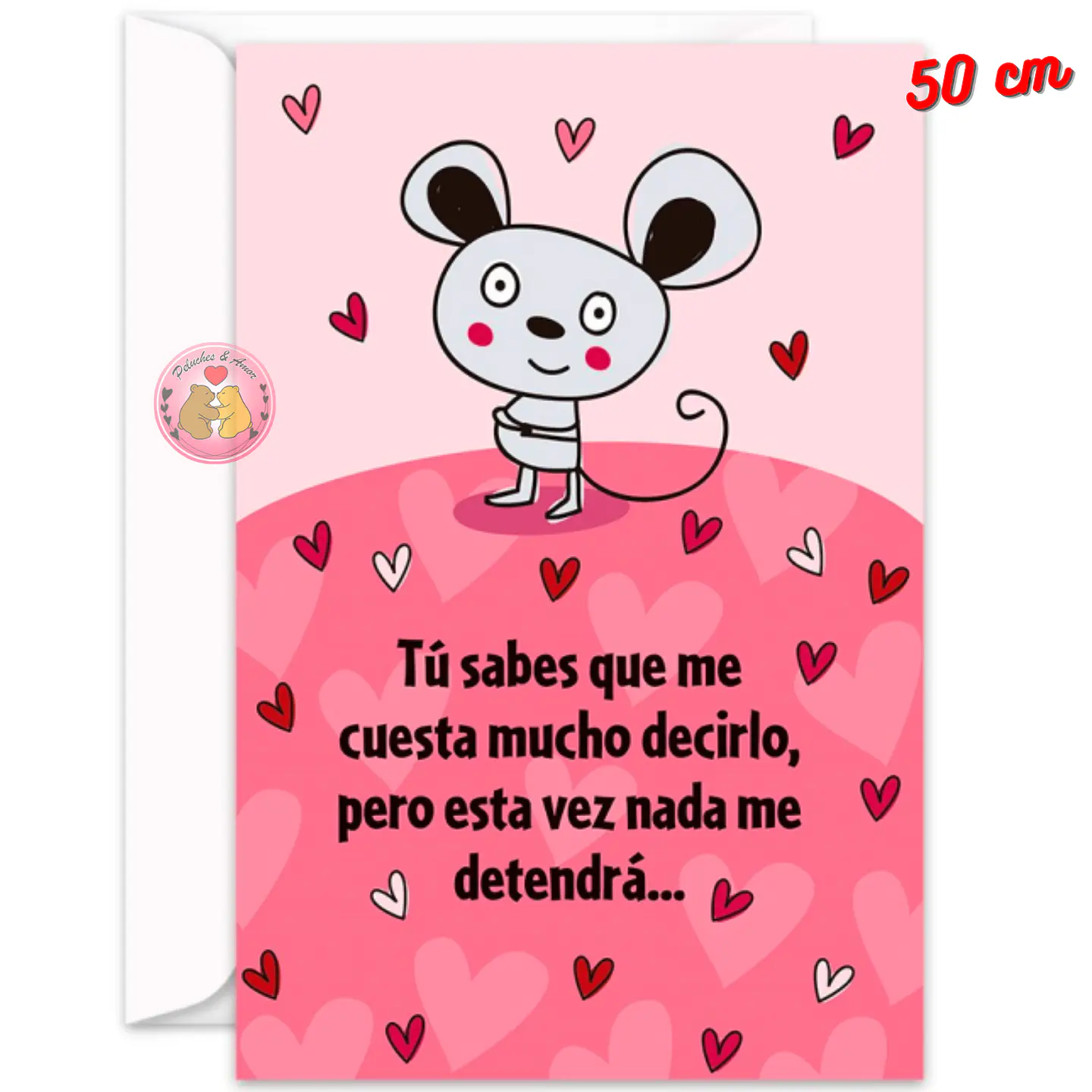 Tarjeta Dedicatoria Ratoncito 2