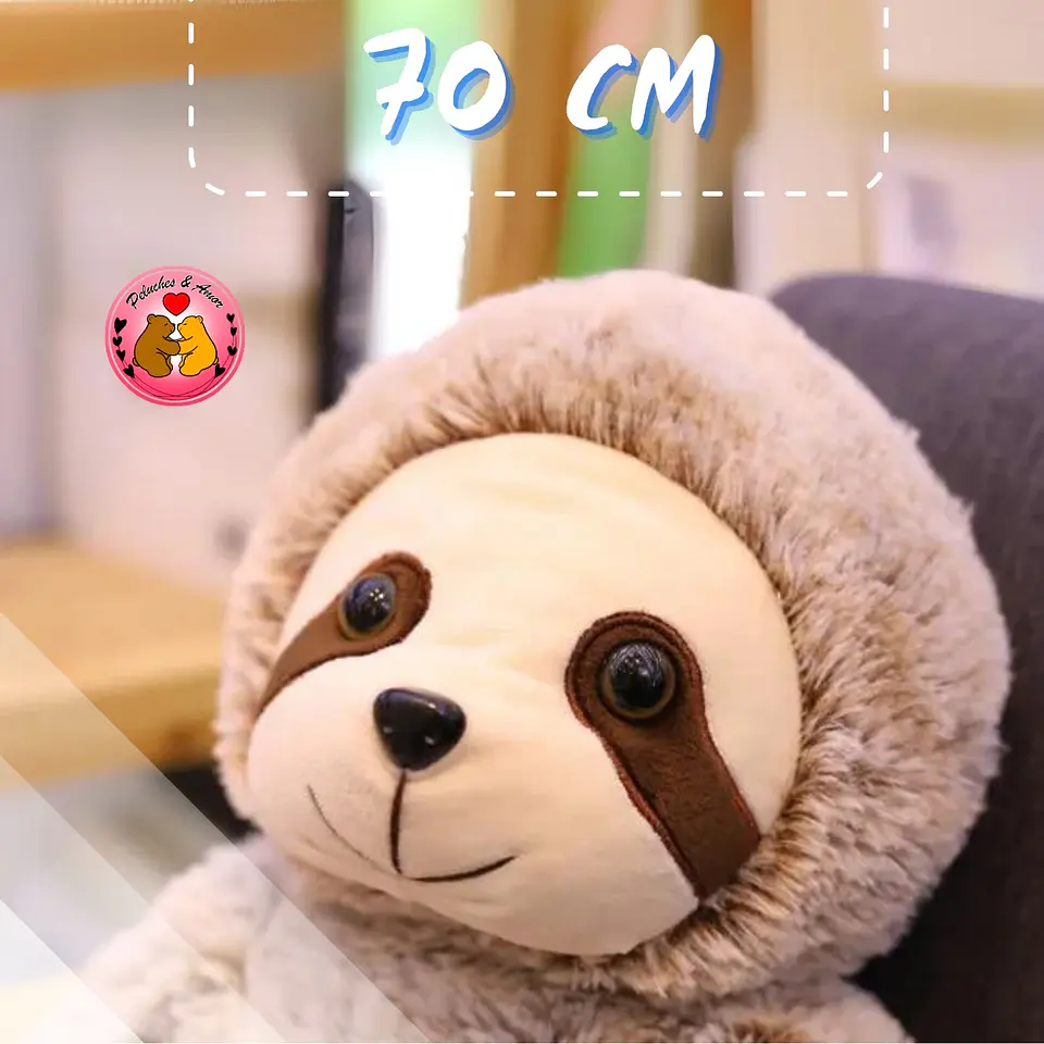 Peluche de Oso Perezoso 70 cm 2