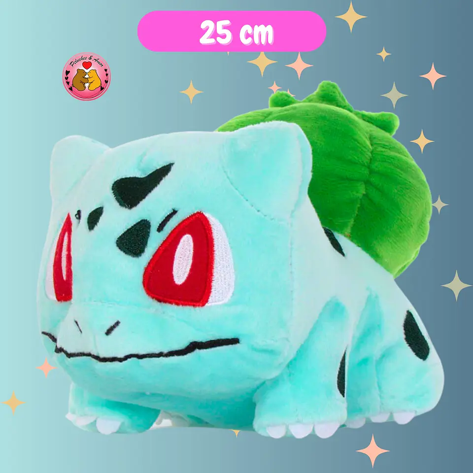 Peluche Pokemon Bulbasaur 22 cm 1