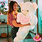 OSO Gigante Corazon ILY 110 CM - Miniatura 2