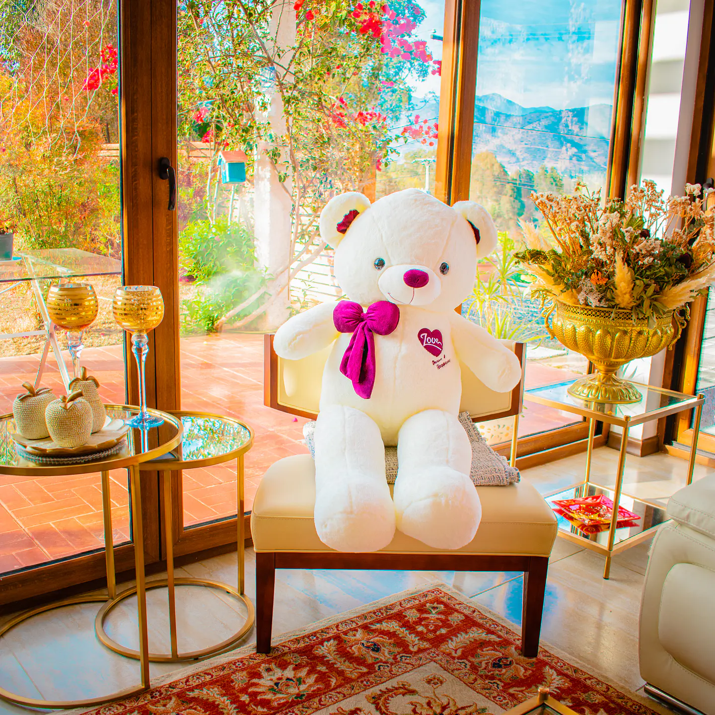 OSO Gigante Cinta Love 120 CM 2