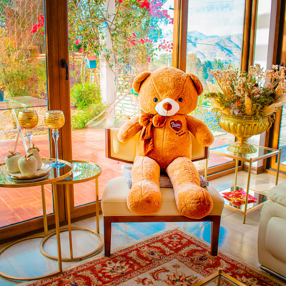 OSO Gigante Cinta Love 120 CM 3