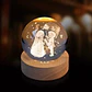 Lampara Bola de Cristal Novios - Miniatura 1