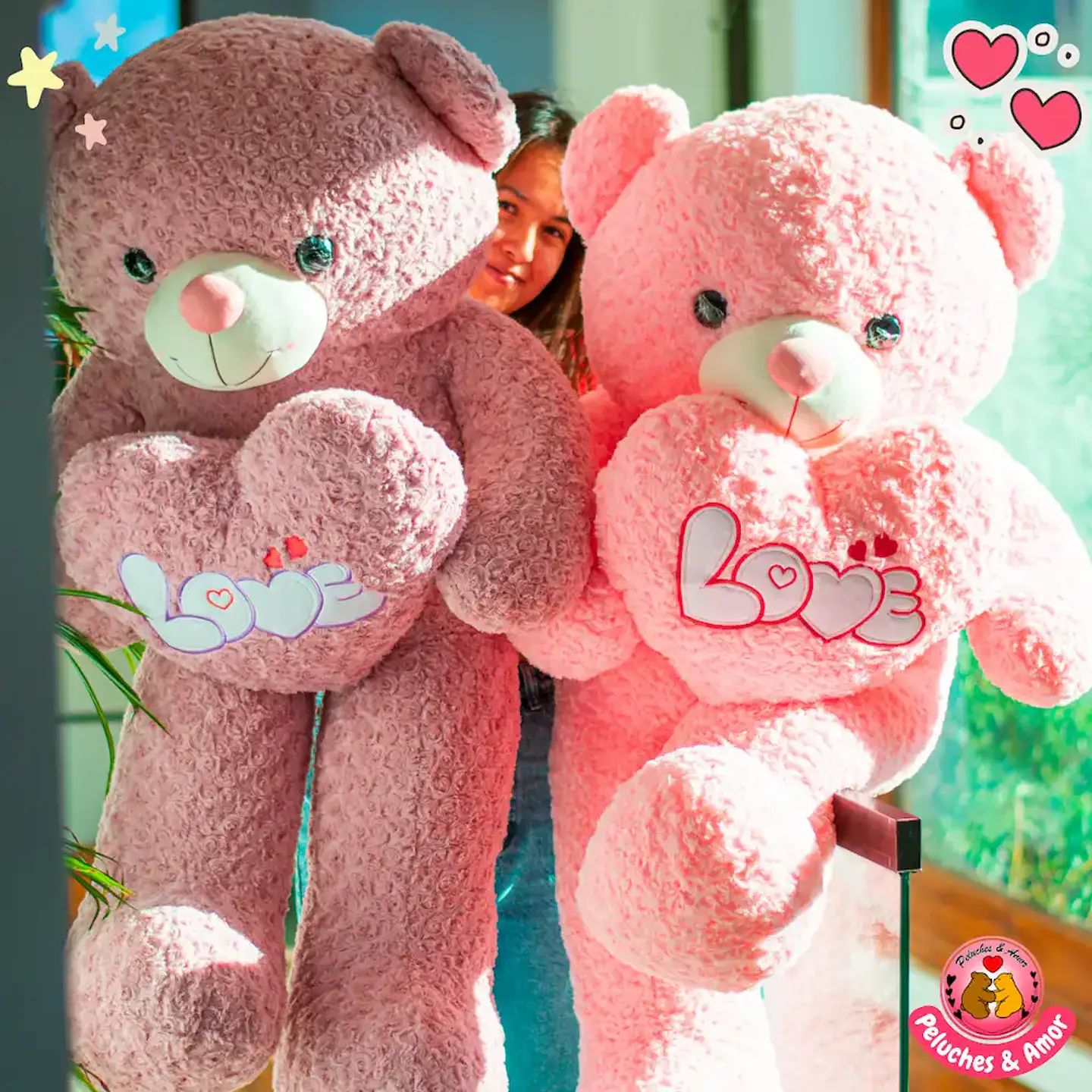 OSO Gigante Peludito Love 125 CM 7