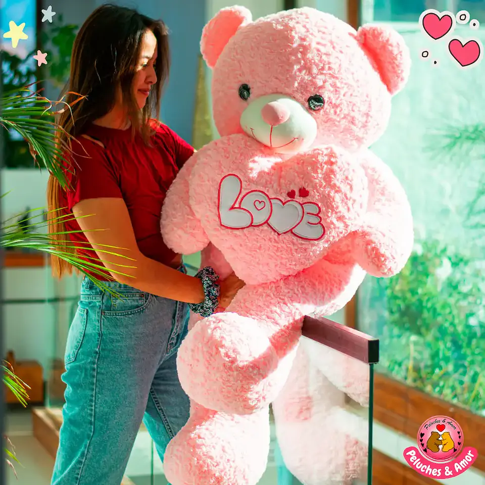 OSO Gigante Peludito Love 125 CM 1