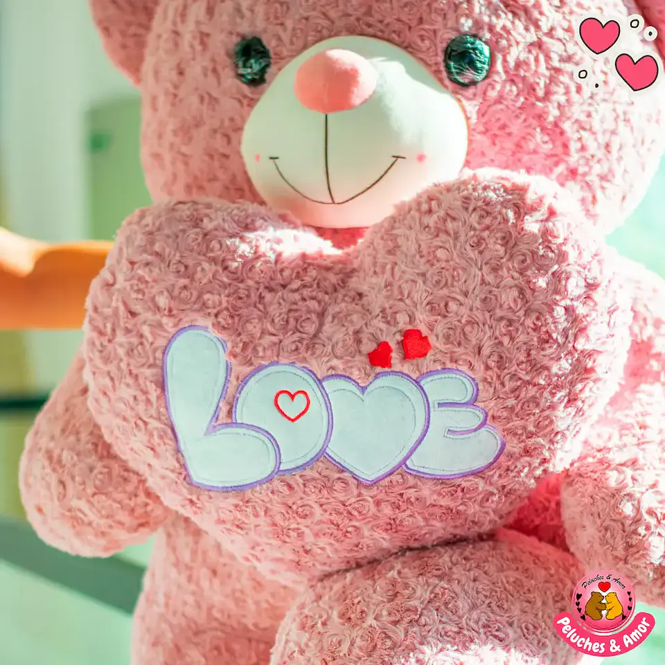 OSO Gigante Peludito Love 125 CM 5