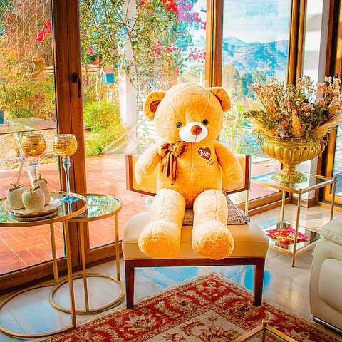 OSO Gigante Cinta Love 120 CM