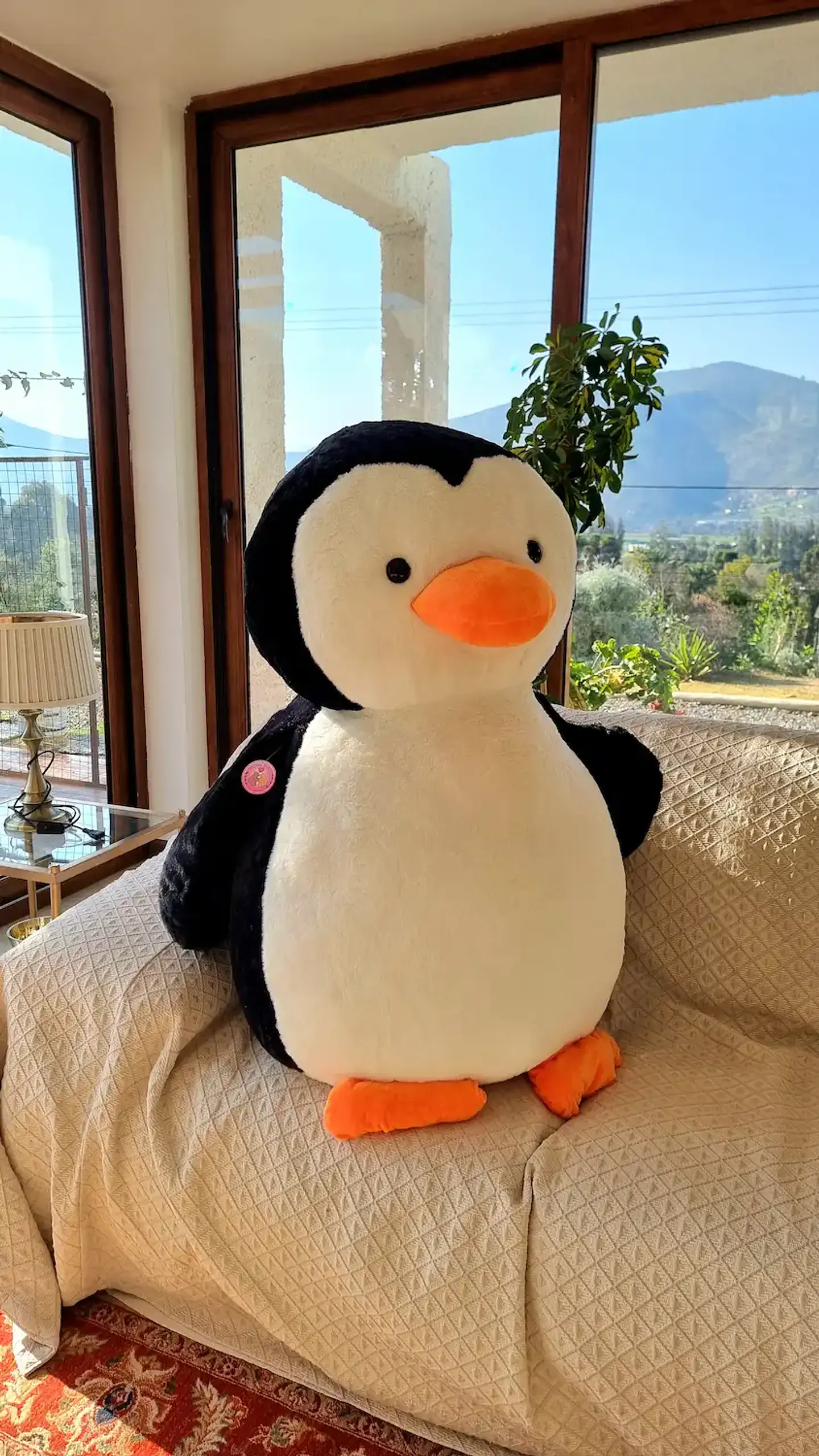 Peluche Pingüino Gigante 100 CM 1