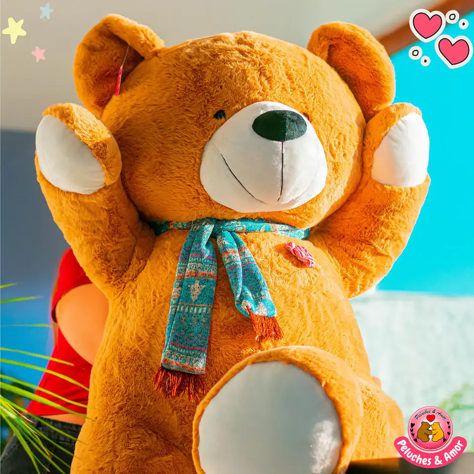 Oso Gigante Teddy Buf 130 CM 4