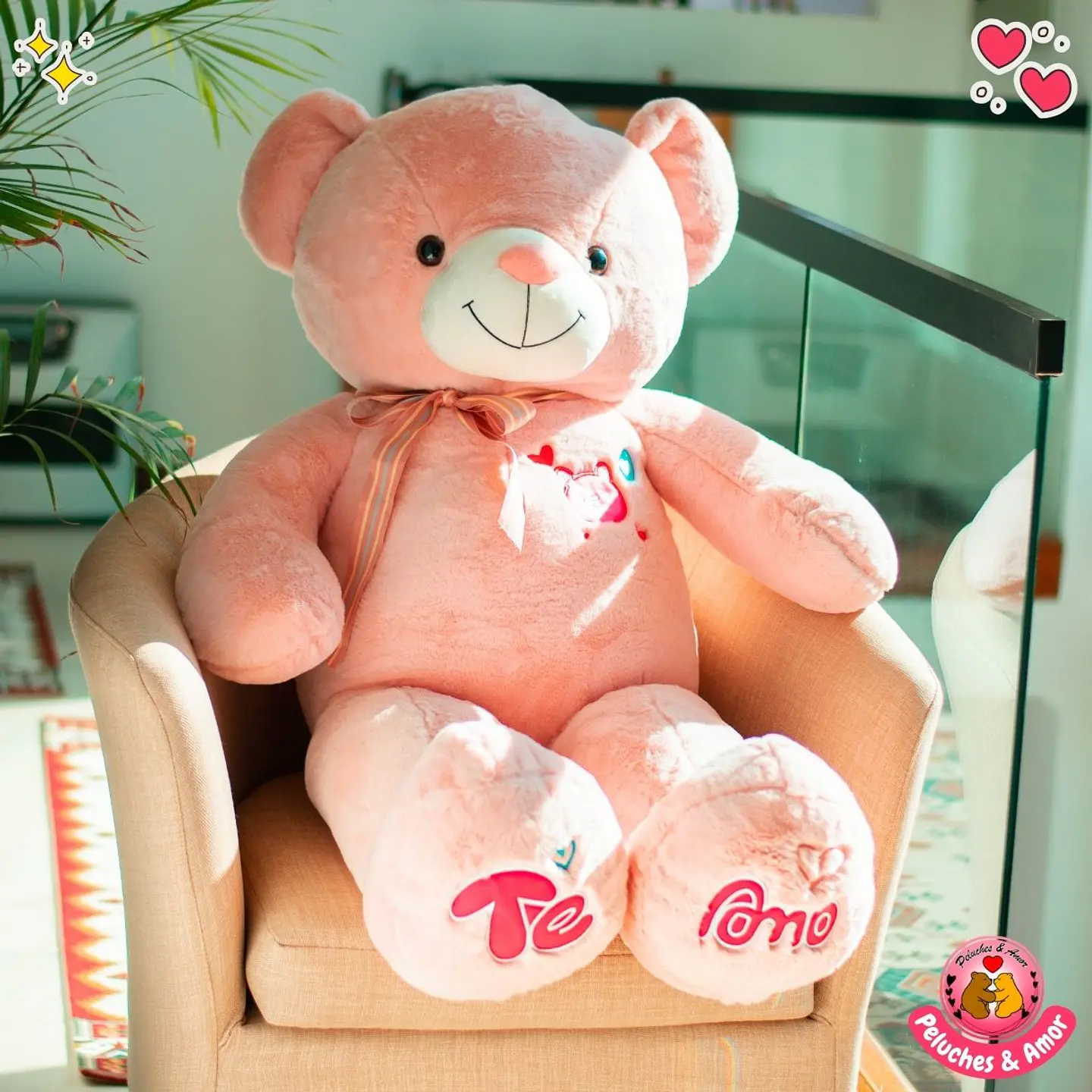 OSO Gigante Te Amo B 120 CM 10