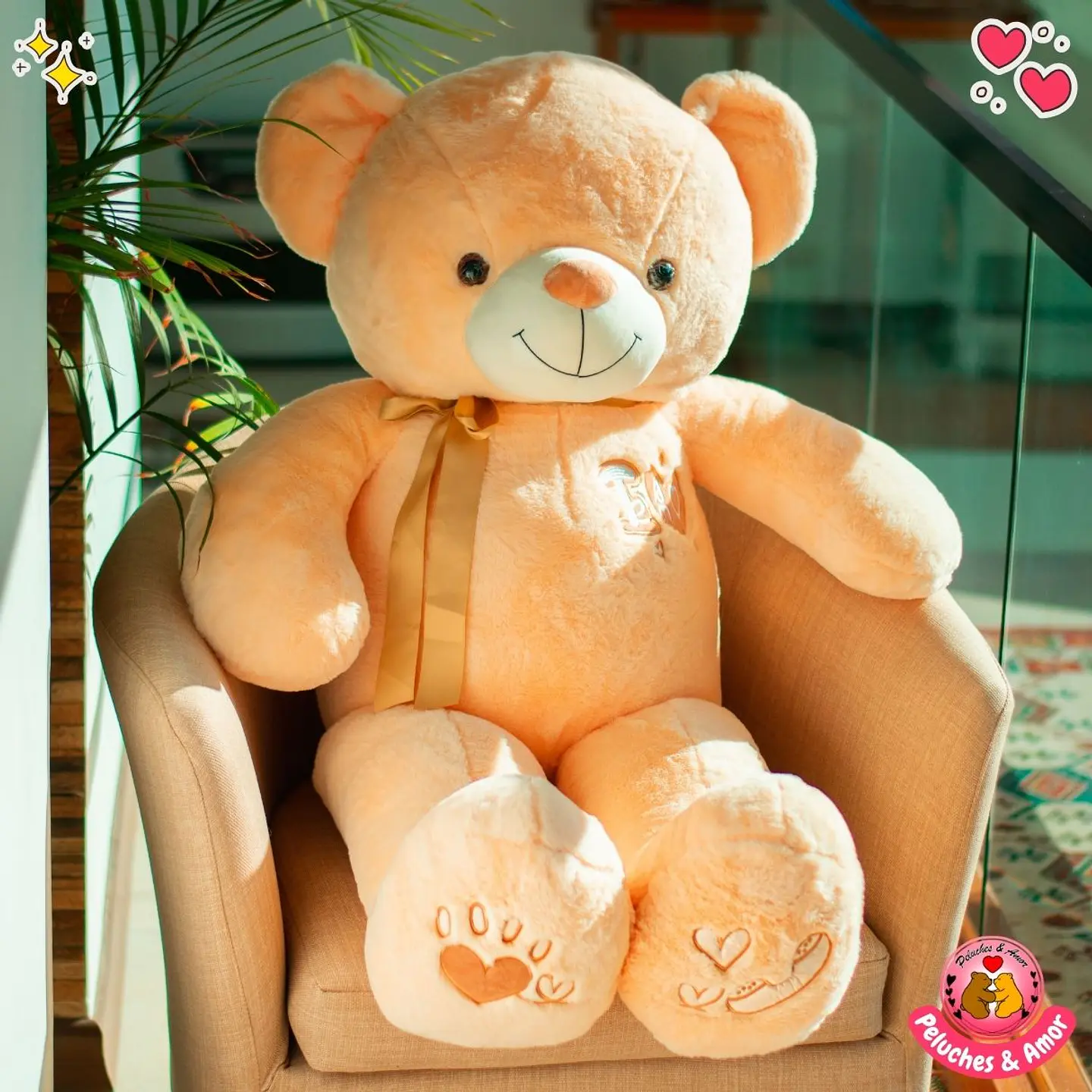 OSO Gigante Te Amo A 120 CM 10