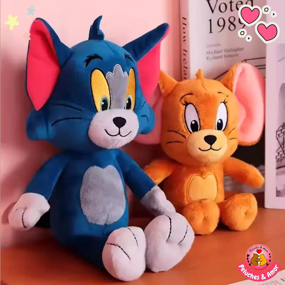 Peluches Duo Tom y Jerry (32 cm/23 cm) 1