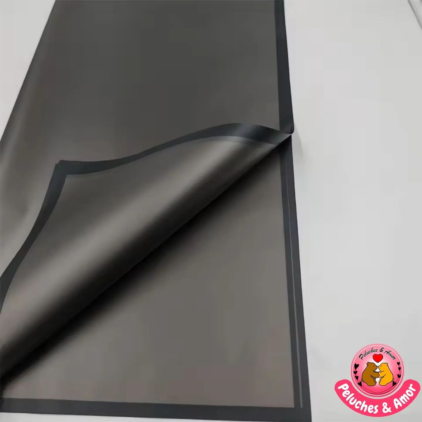 Pliegos Papel Coreano Negro Borde Negro 20 uds 2