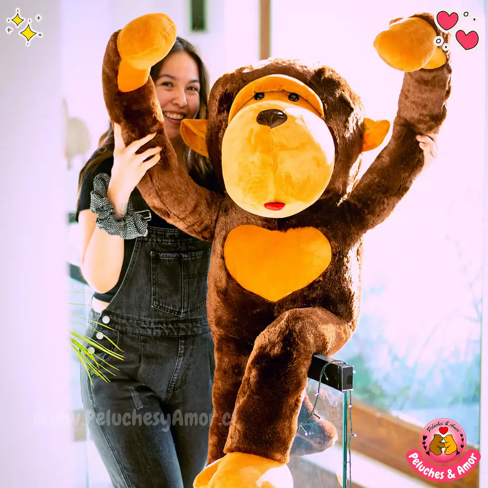 Peluche de Mono 130 CM 1