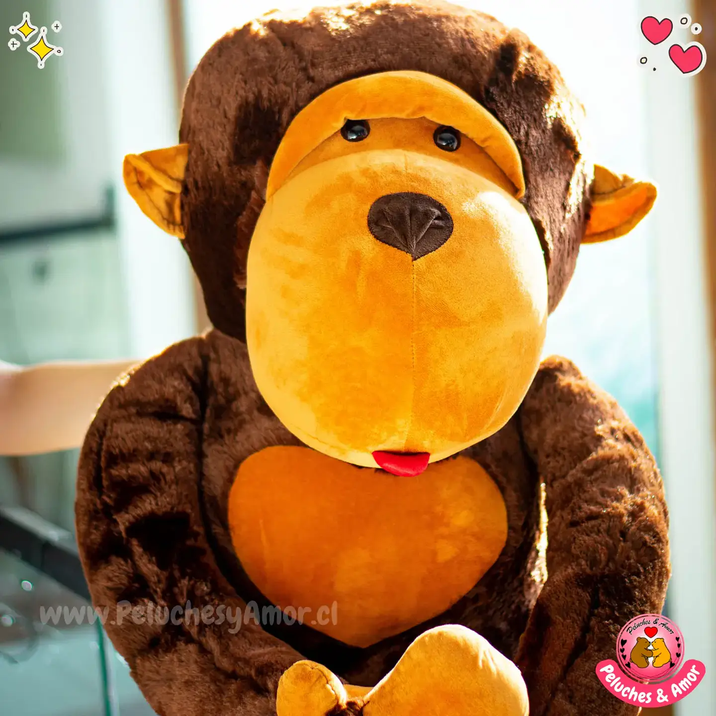 Peluche de Mono 130 CM 2