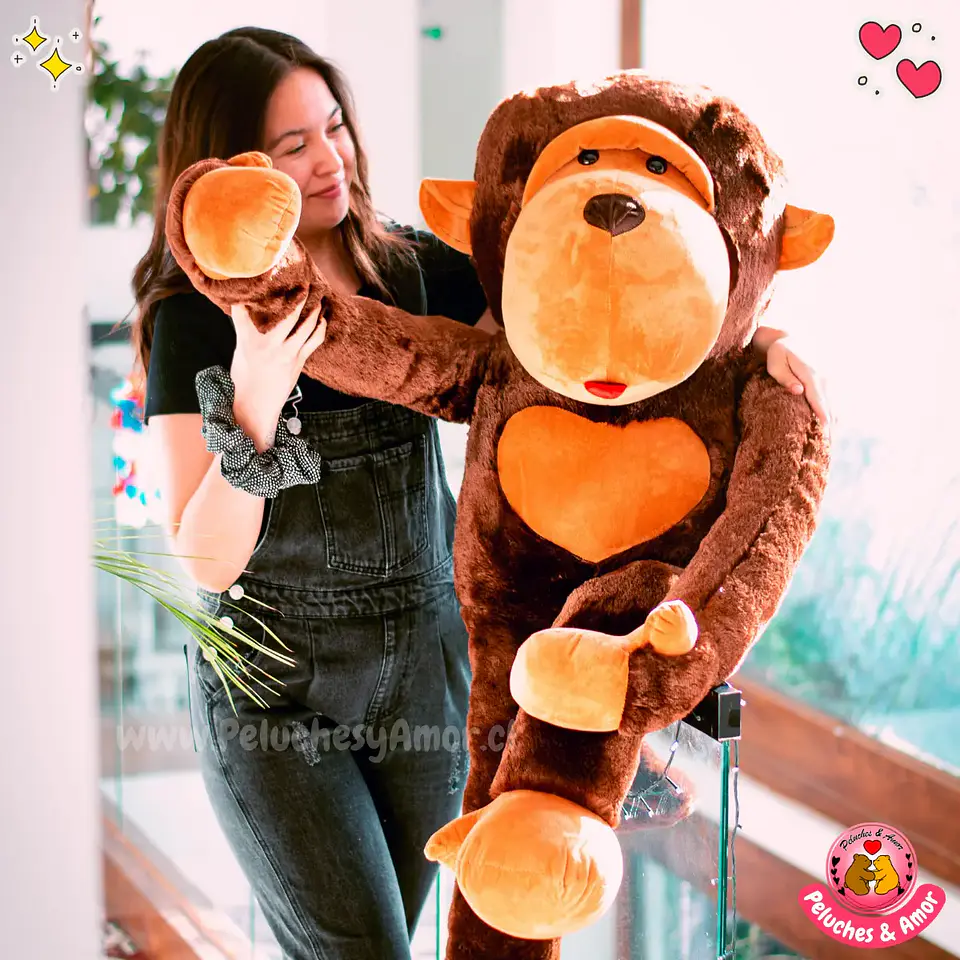 Peluche de Mono 130 CM 3