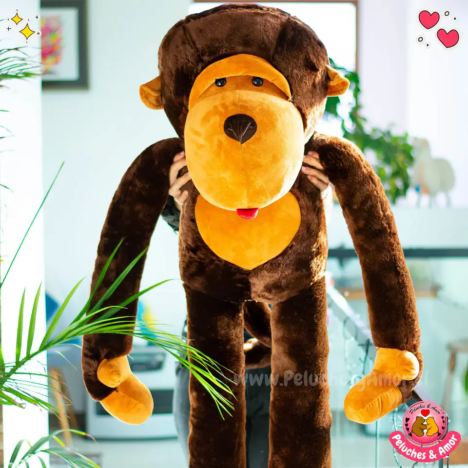 Peluche de Mono 130 CM 4