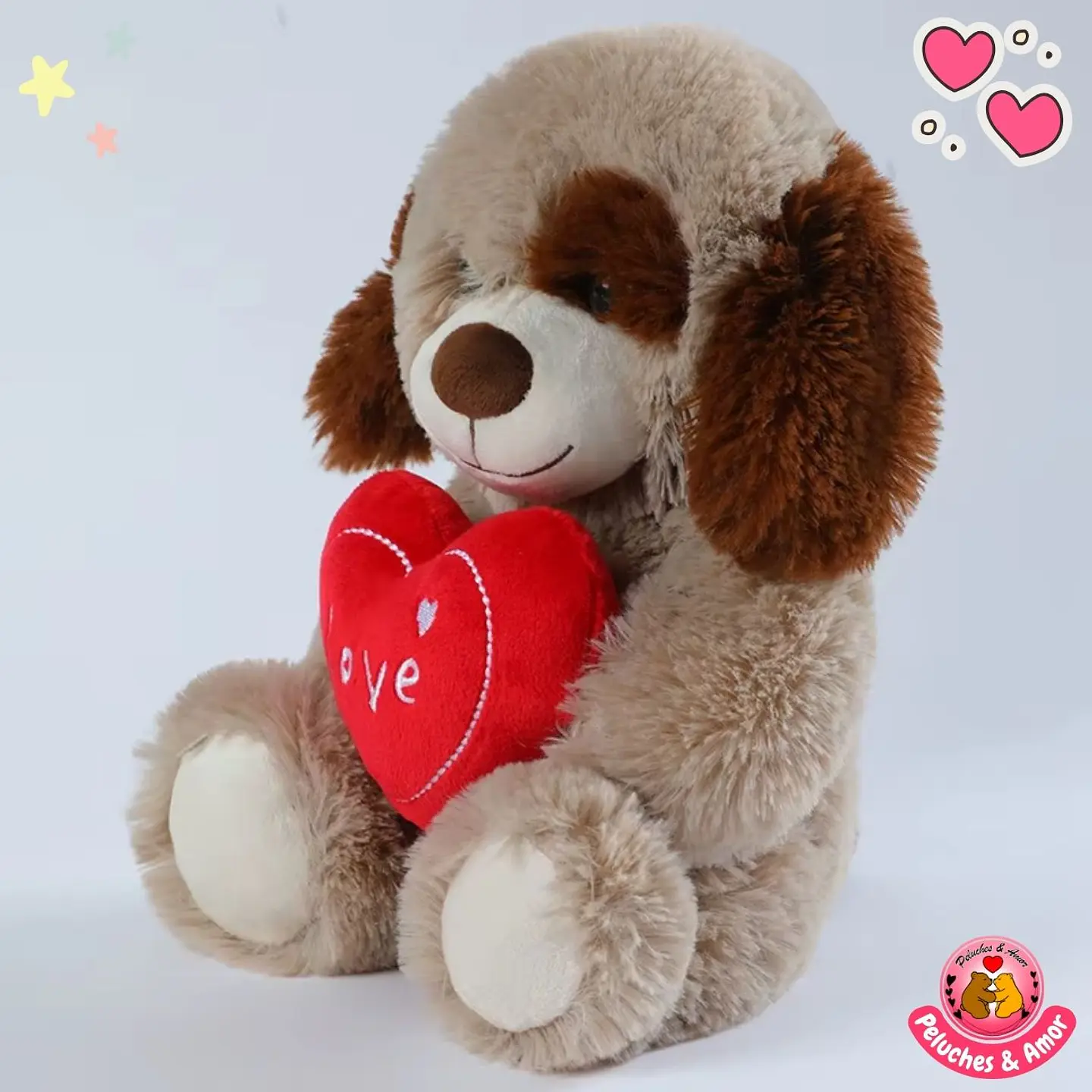Peluche de Perrito Enamorado 30 CM 1