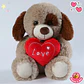Peluche de Perrito Enamorado 30 CM - Miniatura 2