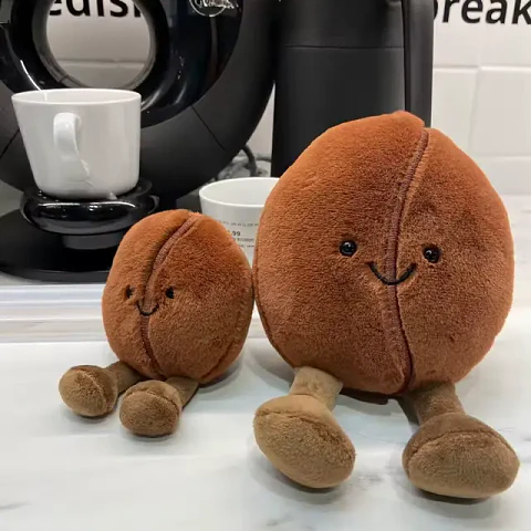 Peluche Forma Grano de Café 
