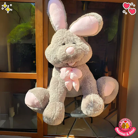Peluche Conejo Gigante Sentado 130 CM