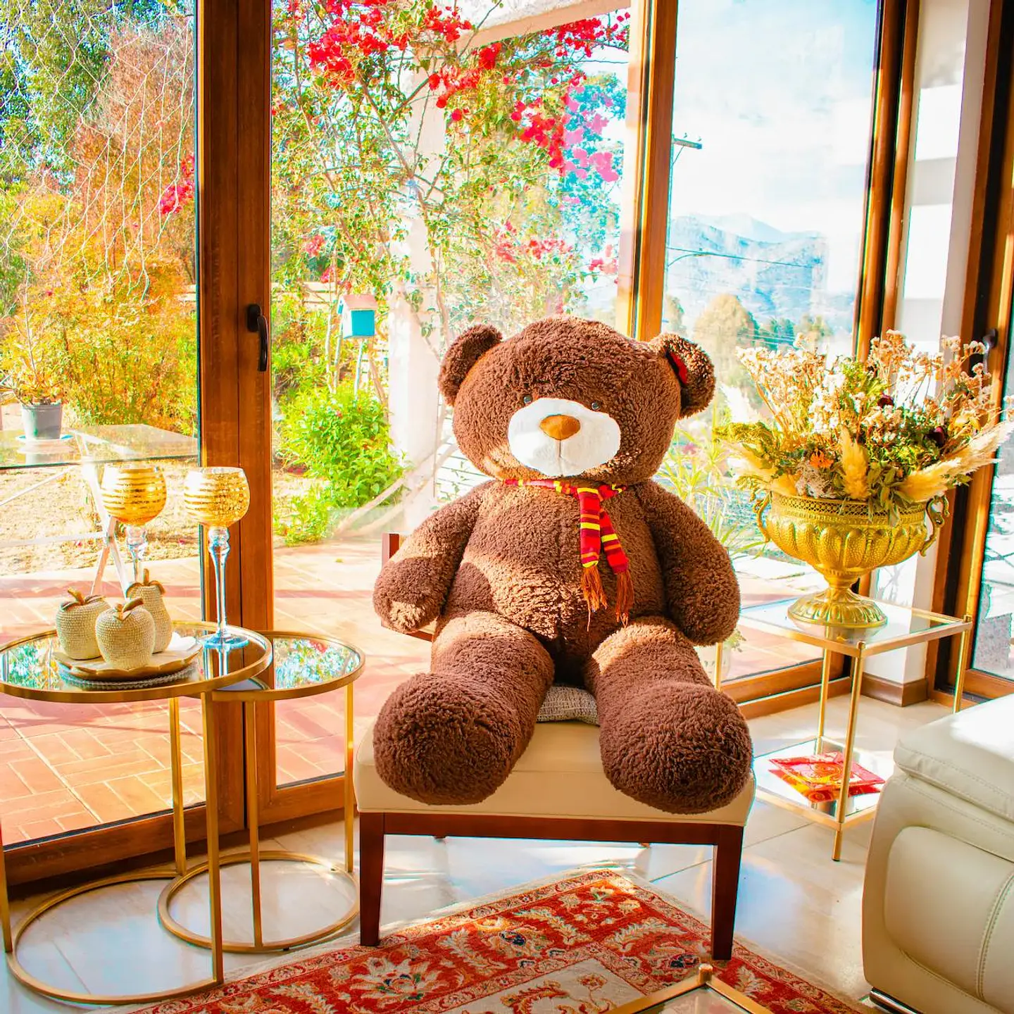 OSO Gigante Lanudo 140 CM 2