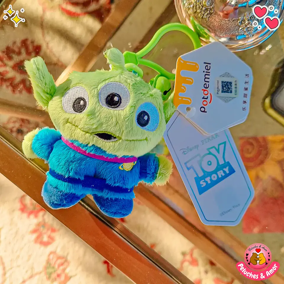 Llavero Alien Toy Story + Cascabel 2