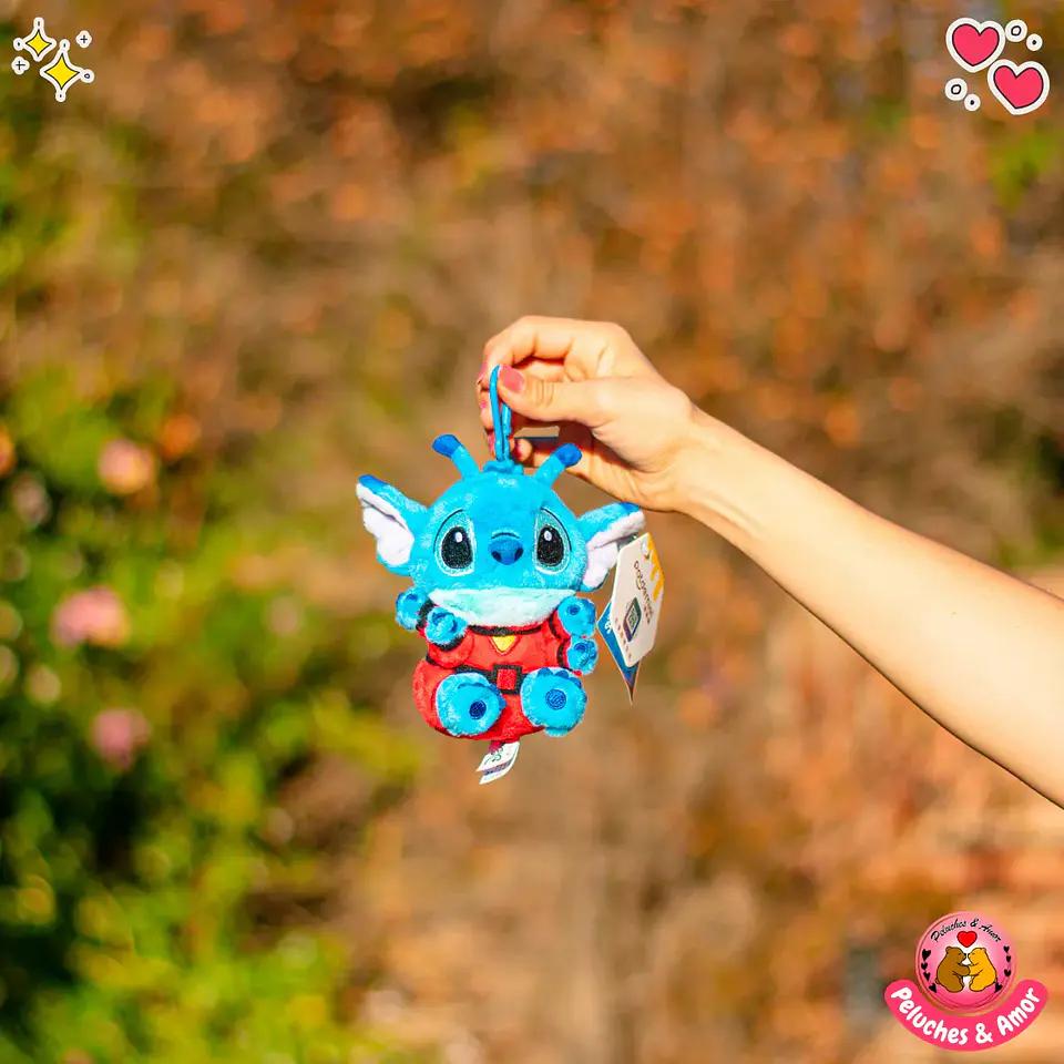 Llavero Triple Brazos Stitch 2