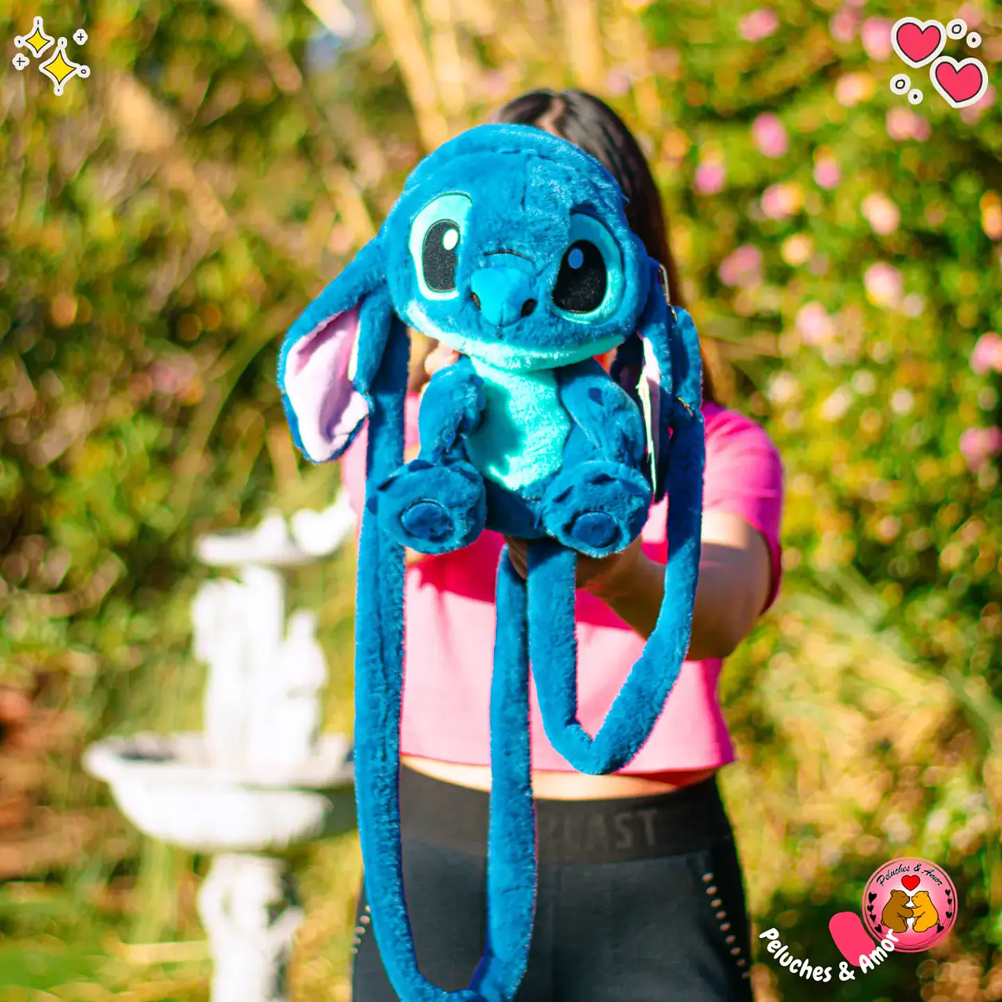 Mochila Peluche Stitch KW 30 Cm 4