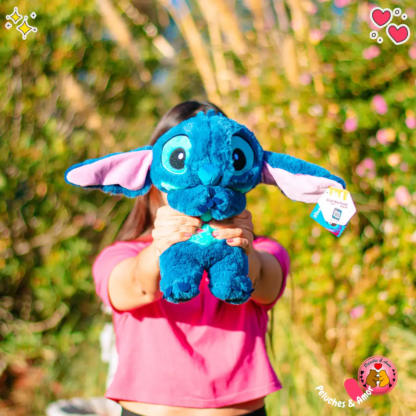 Peluche Stitch Orejitas con Movimiento 30 CM 4